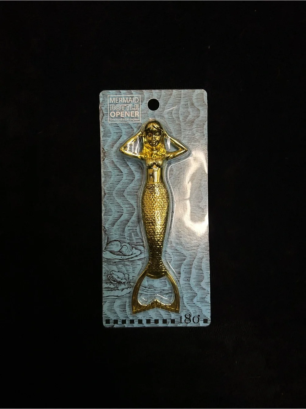 Gold Mermaid Bottle Opener